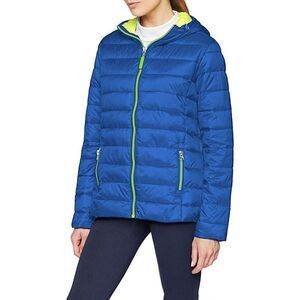 Result Urban Womens/Ladies Snowbird  Casual Winter Zip up  Jacket / Ocean/Lime